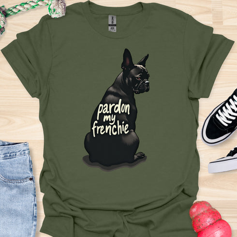 Pardon my frenchie - V6 - Stylish Back Over Should T-Shirt